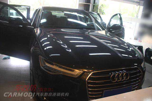 汽车音响改装之奥迪A6音响升级德国ETON(伊顿)品牌_南京车改坊