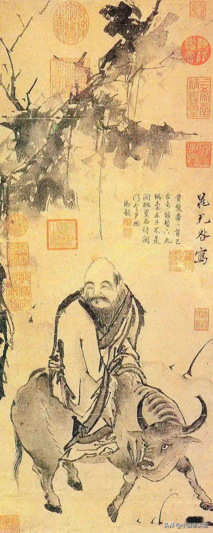 老子骑牛，紫气东来