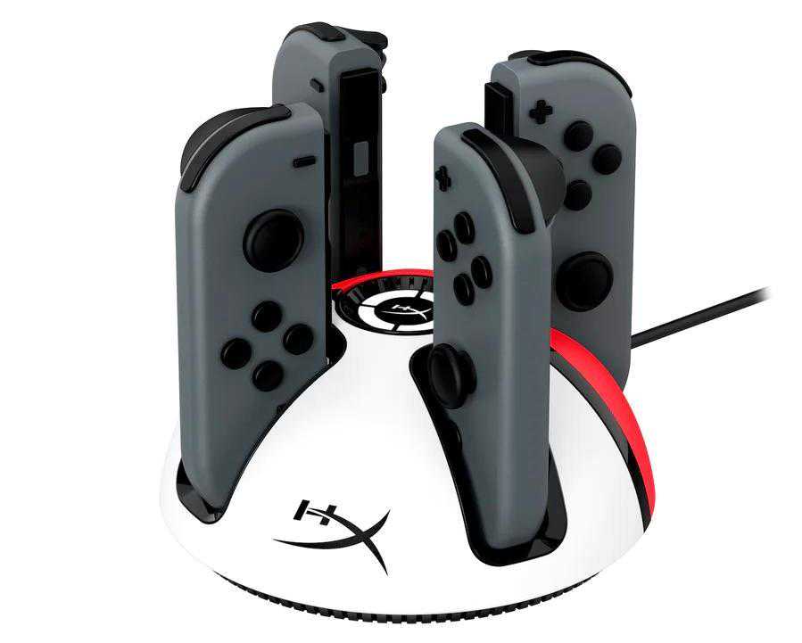 HyperX推出ChargePlay Quad 2：可同时为四个Joy-Con手柄充电