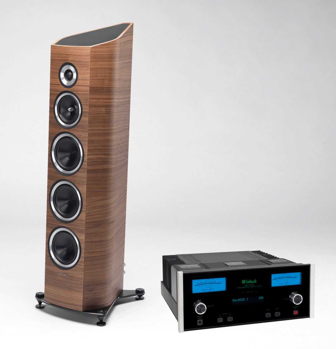 中性、真实又美丽 McIntosh 麦景图MA7200放大器配 Sonus Faber世霸Venere S签名版音箱