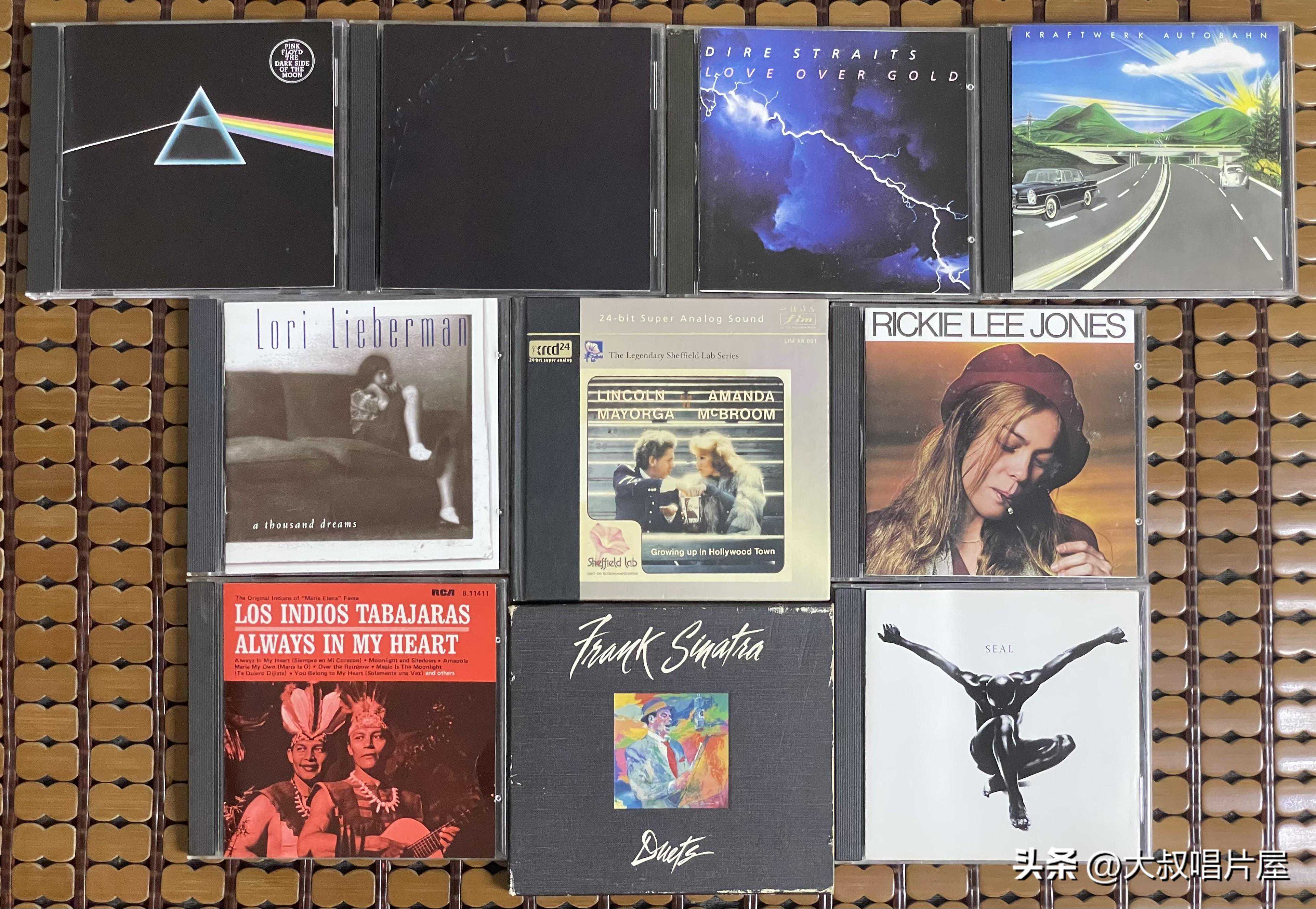 50张HiFi录音的经典CD，音响和音乐发烧友的最爱