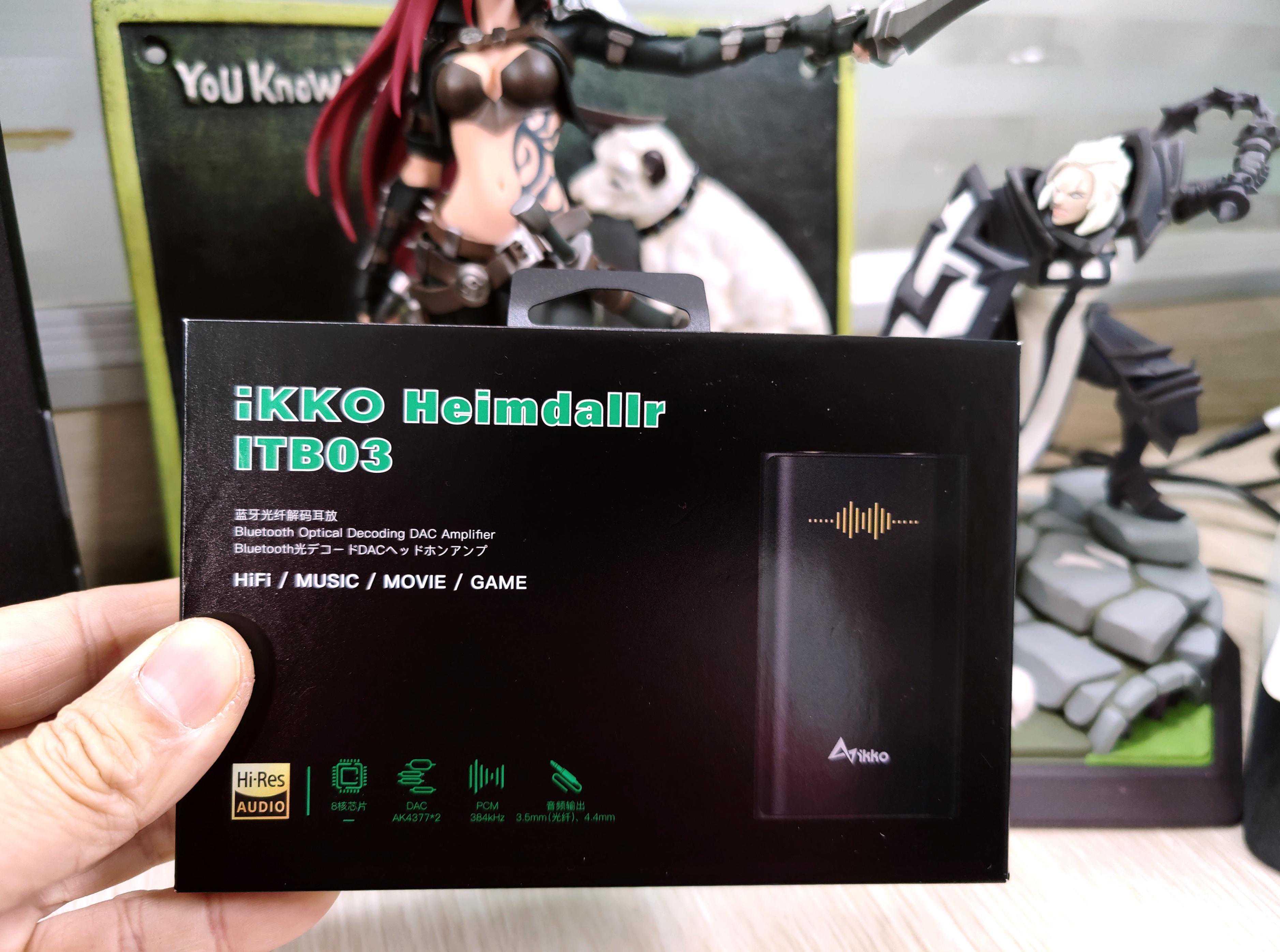 iKKO ITB03蓝牙解码耳放对比灰菠萝搭配iKKO OH5音质对比功能体验