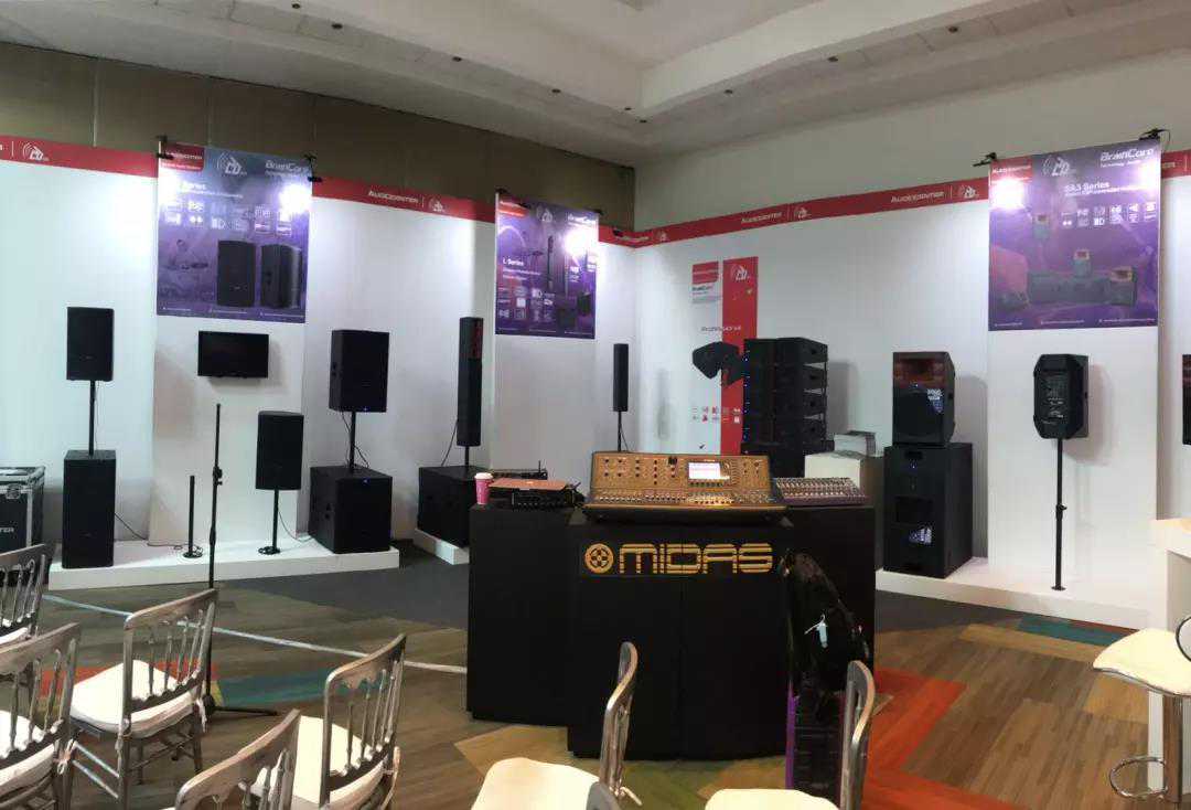 奥雷有源系列音频系统在墨西哥Sound Check Expo2019所向披靡