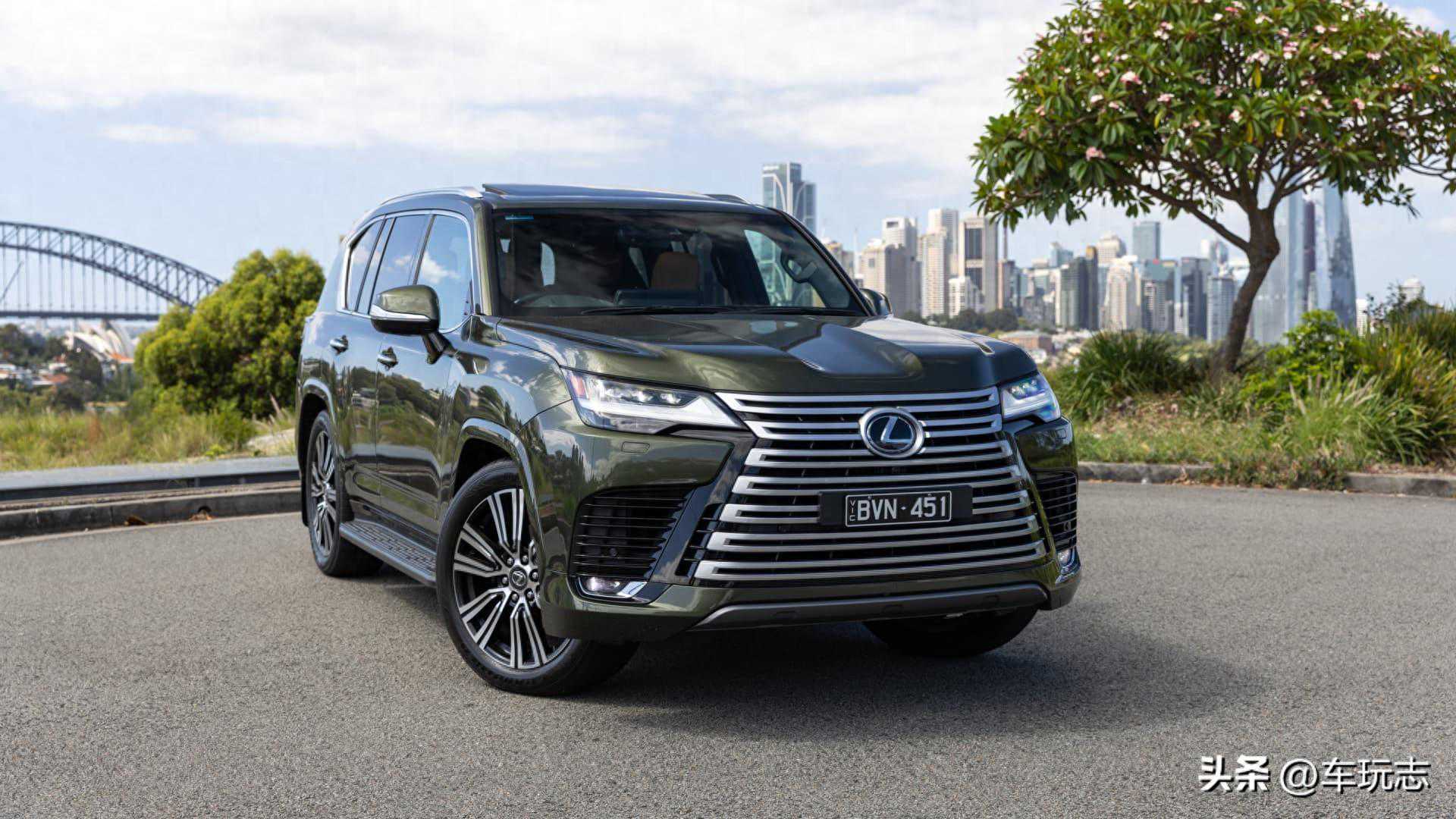 2024款雷克萨斯LX500d：换壳兰德酷路泽