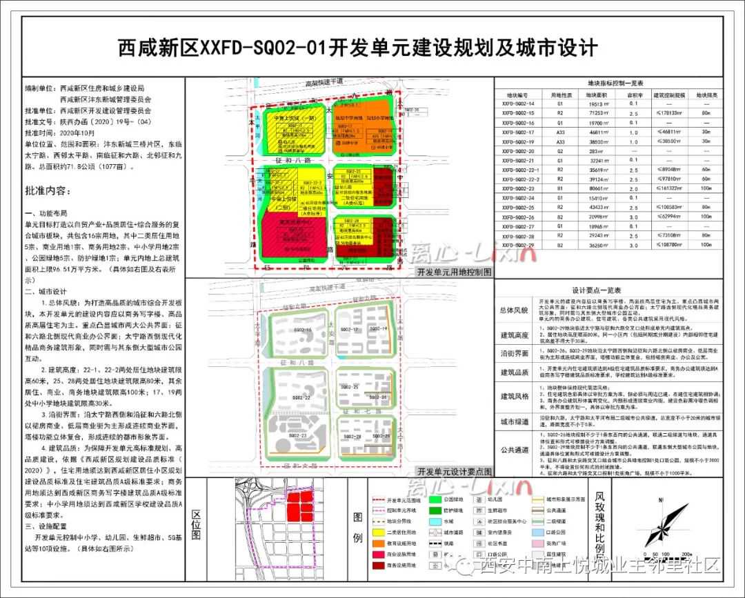 西咸新区三桥片区城市开发规划图设计公告