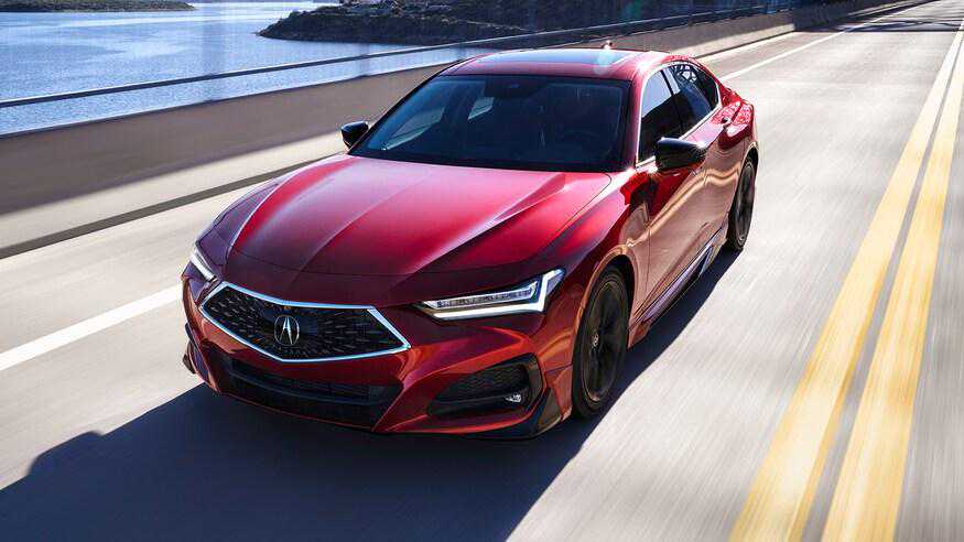 2021款讴歌TLX曝光！新车造型运动、性能强悍