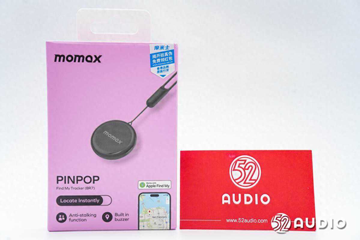 MOMAX摩米士PINPOP BR7无线防丢器拆解，Apple Find My认证