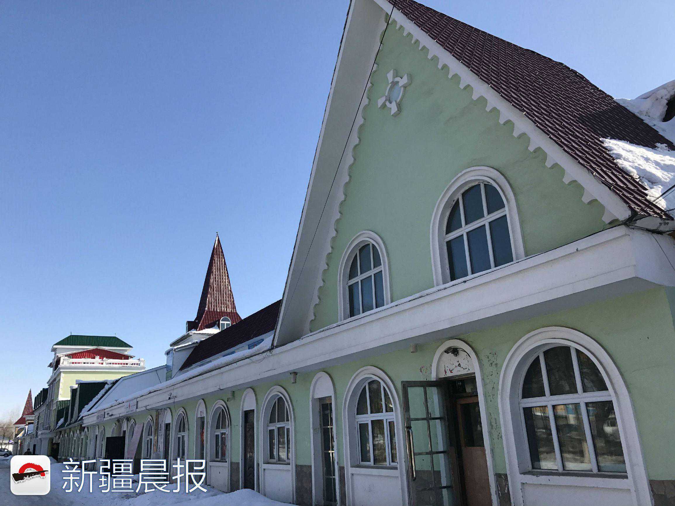 塔城市街区风貌改造，“俄风欧韵”美如油画